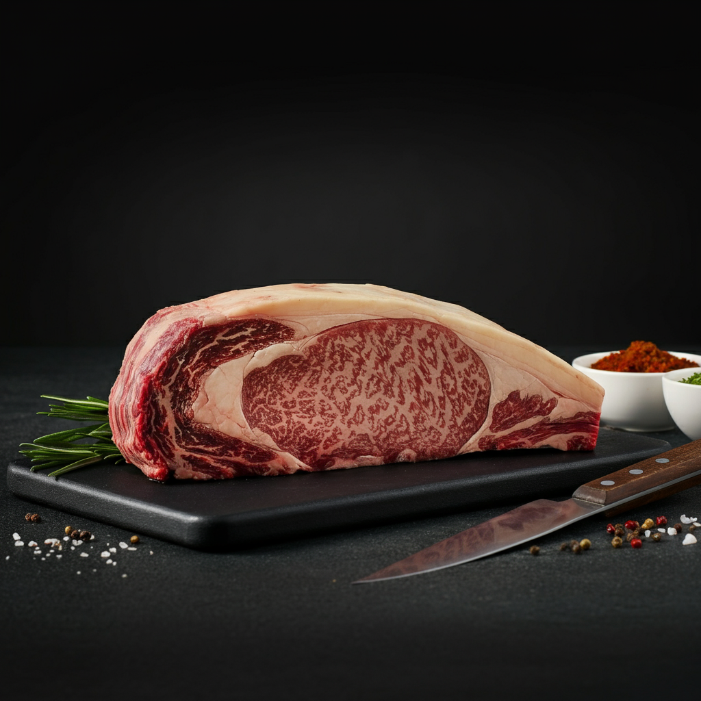 Halal Wagyu Ribeye Steak - Premium Grade